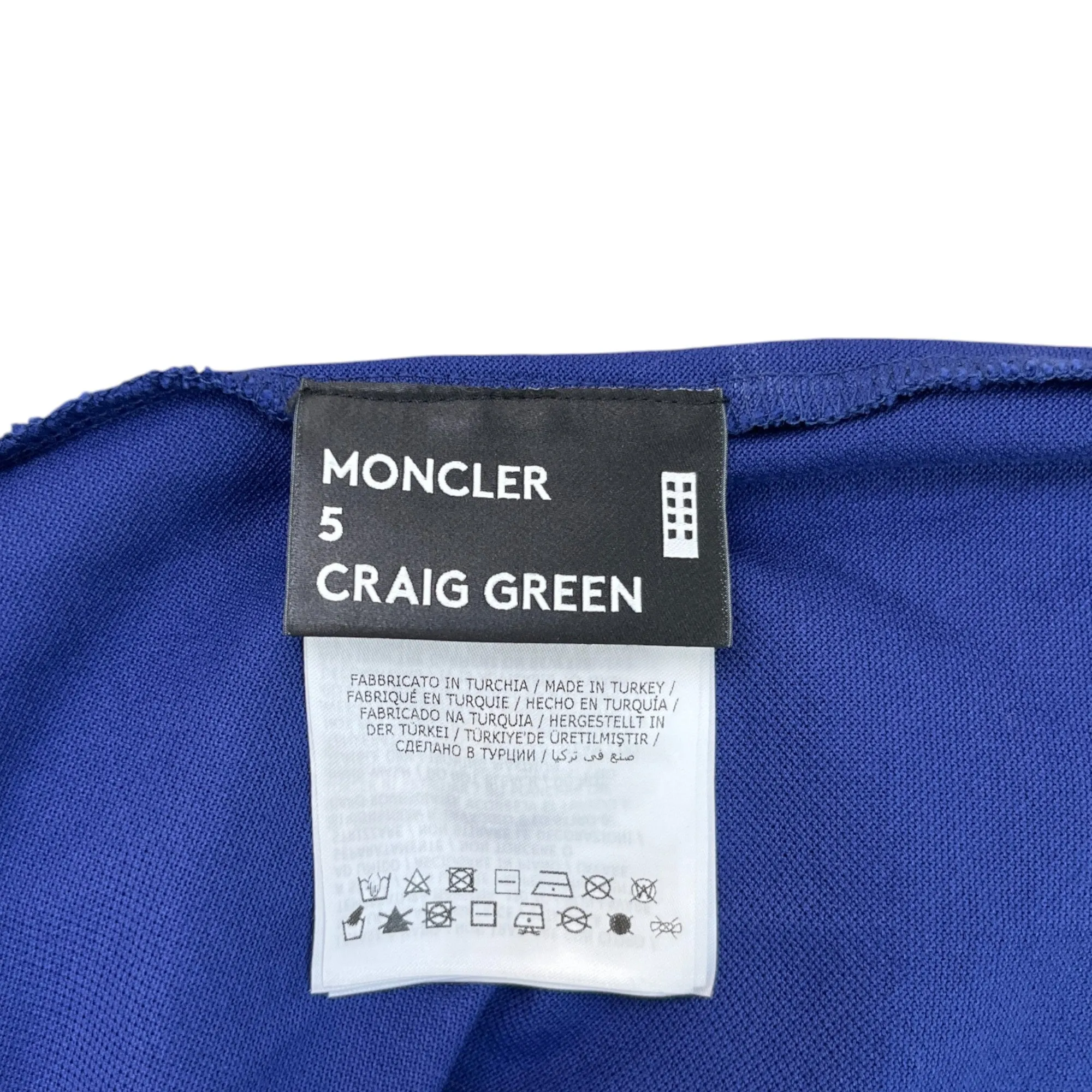 Men's Logo Polo Shirt Blue Size S
