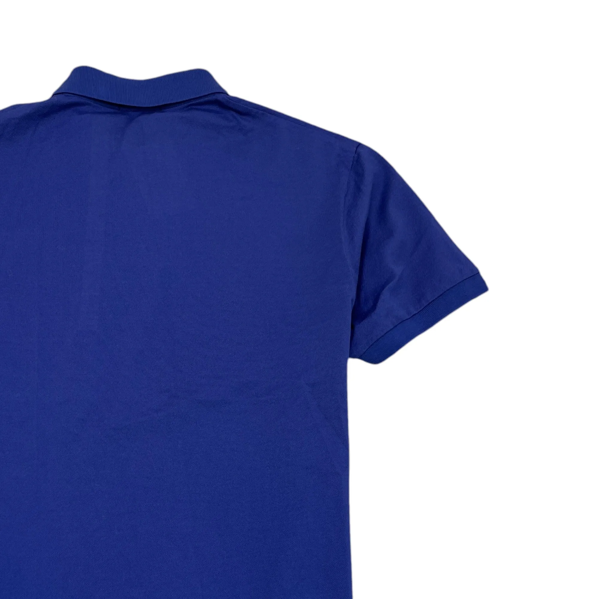 Men's Logo Polo Shirt Blue Size S