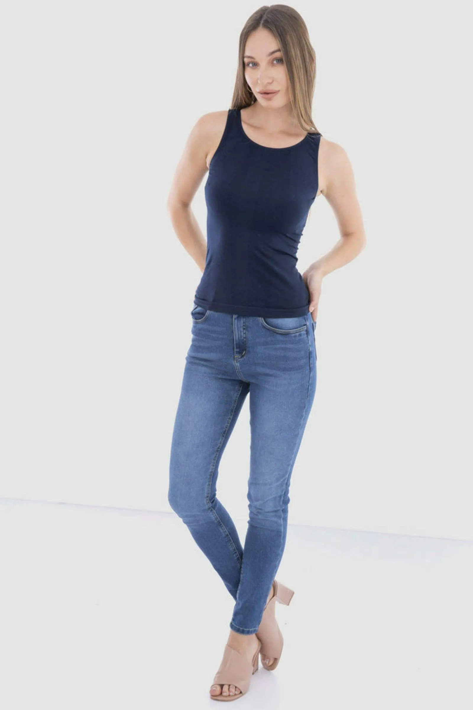 Microfiber Sleeveless Tank Top