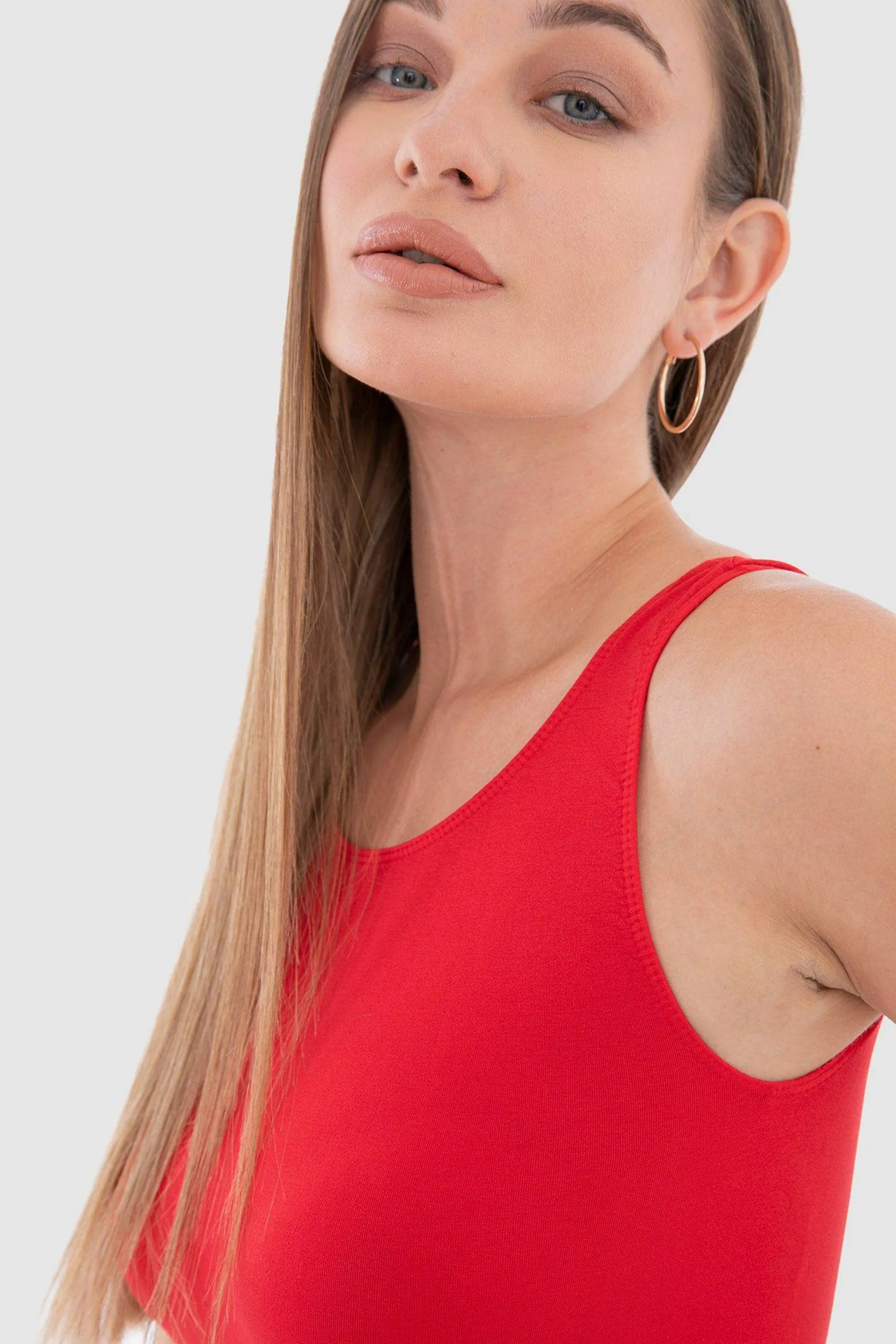Microfiber Sleeveless Tank Top