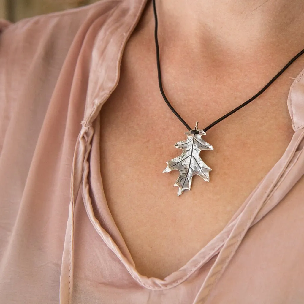 Oak Leaf Jewelry Set