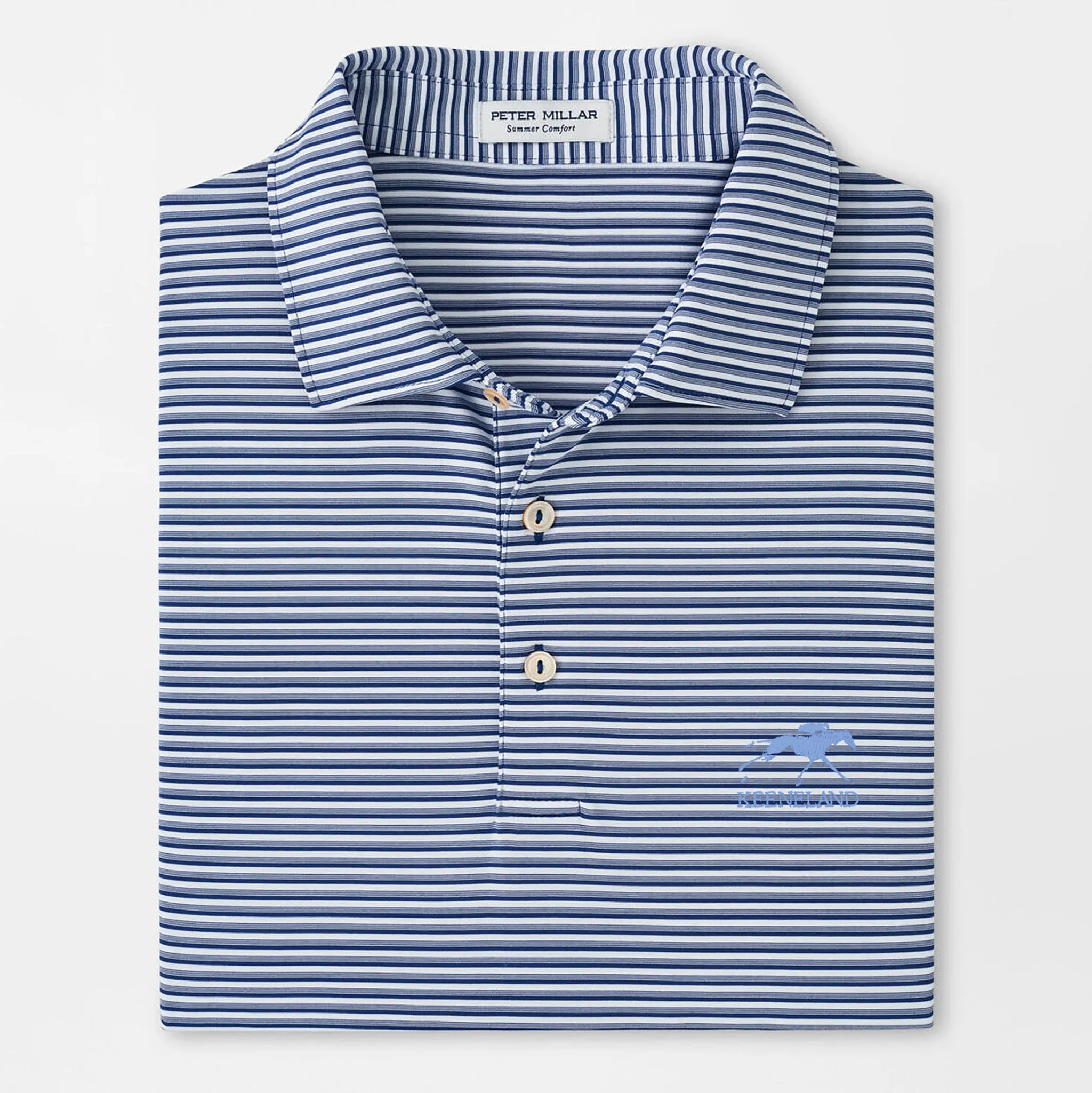 Peter Millar Keeneland Men's Cedar Performance Polo