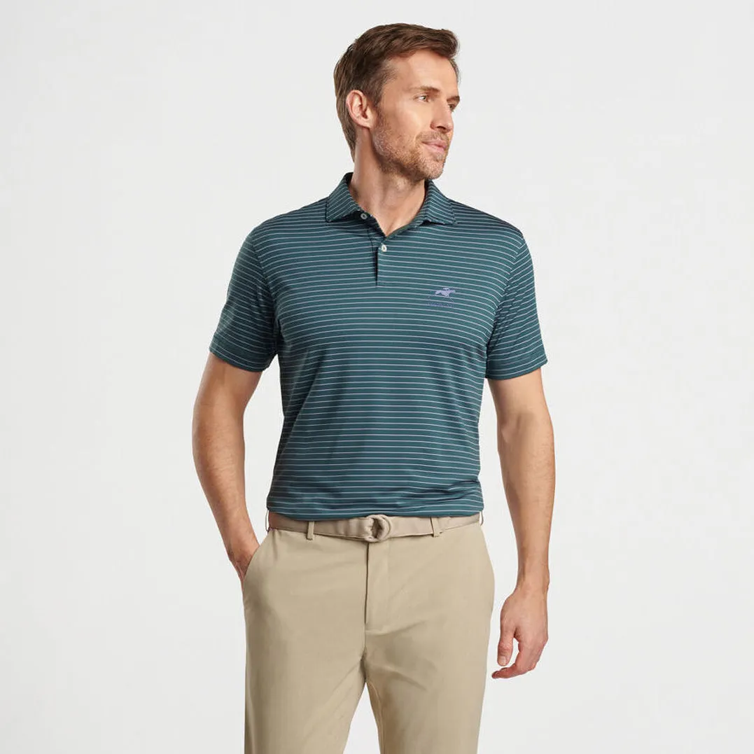 Peter Millar Keeneland Men's Duet Performance Stripe Polo