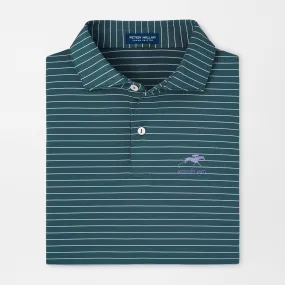 Peter Millar Keeneland Men's Duet Performance Stripe Polo
