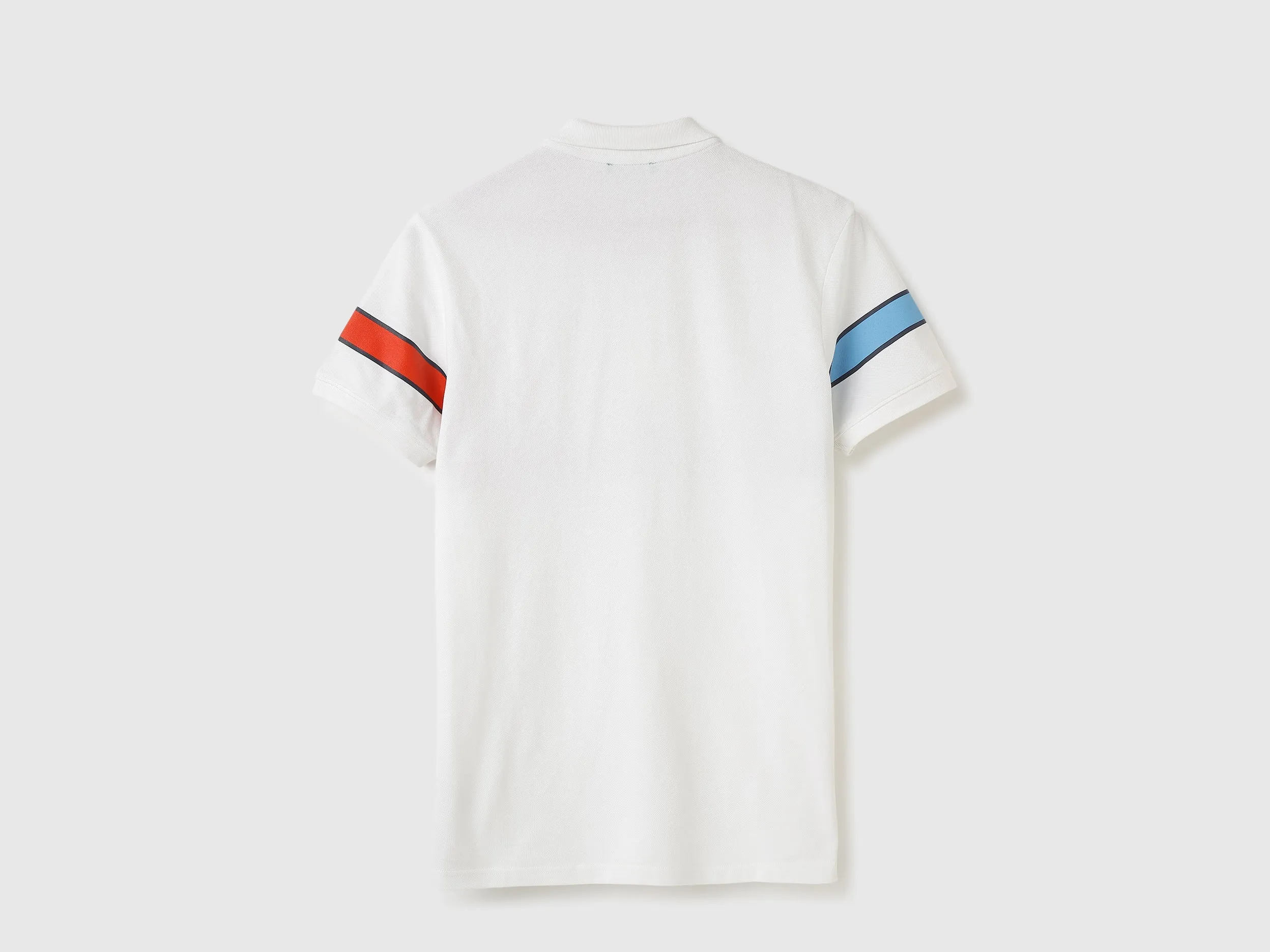 Regular Fit Polo Neck Typography Tshirt