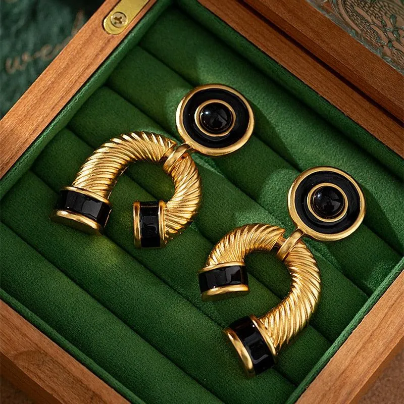 Retro Twist Earrings