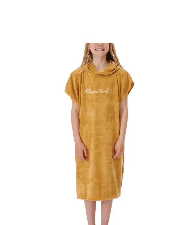 Ripcurl Script Girls Hooded Towel - Honey