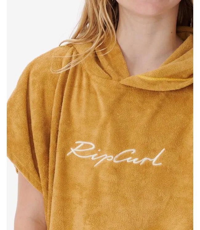 Ripcurl Script Girls Hooded Towel - Honey