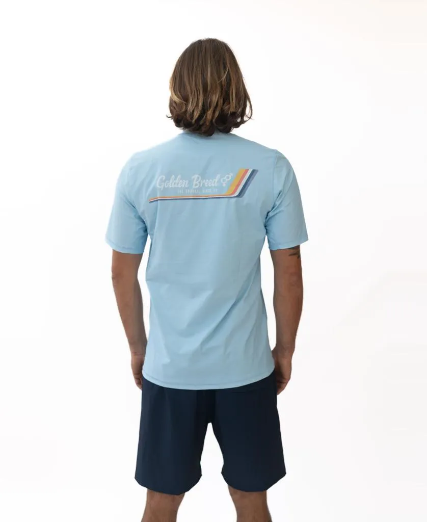 Rocket S/S Rash Shirt | Turquoise