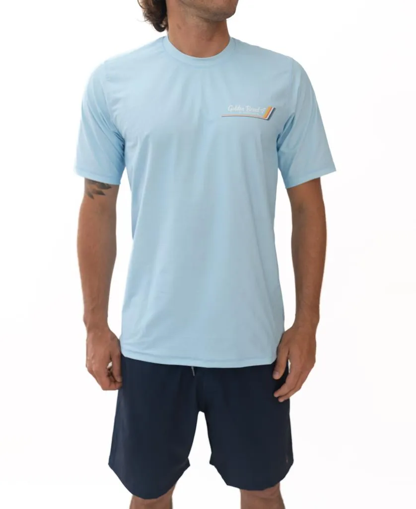 Rocket S/S Rash Shirt | Turquoise
