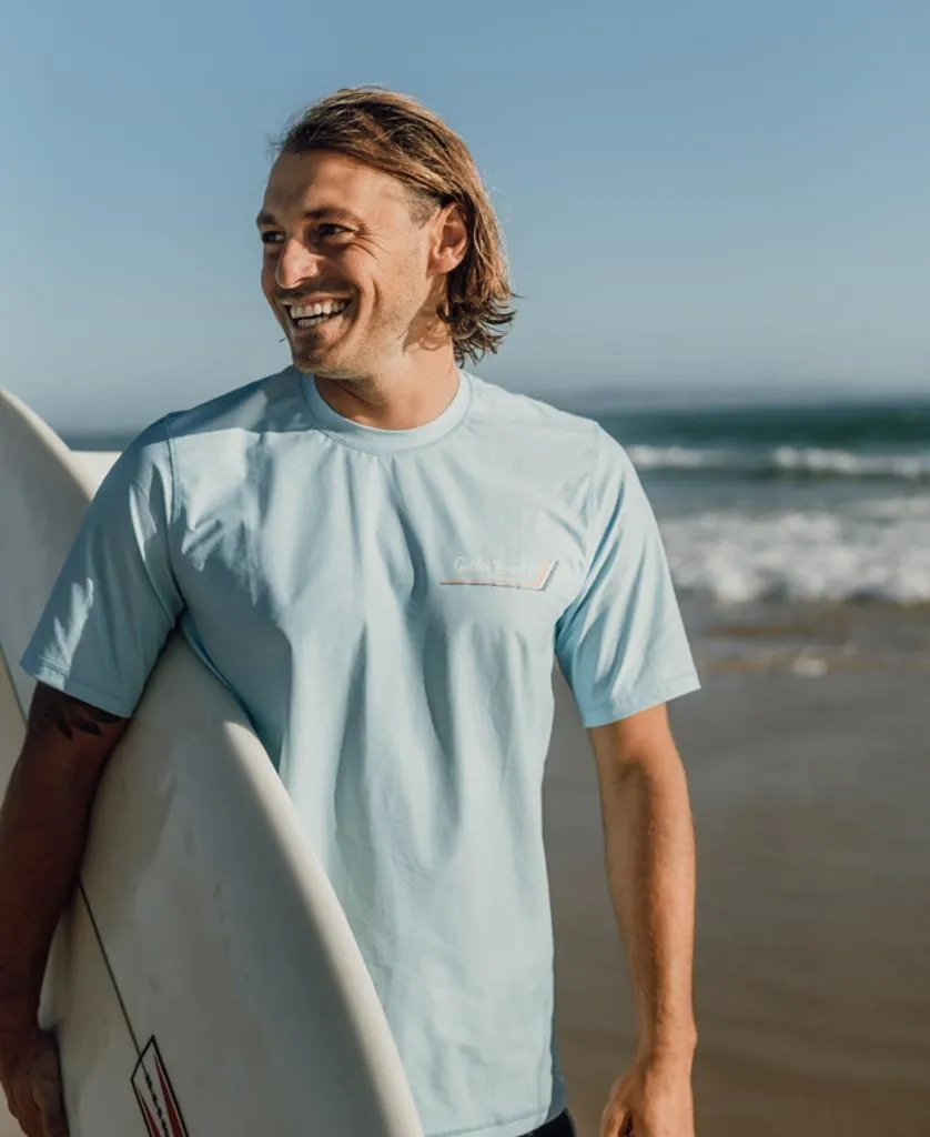 Rocket S/S Rash Shirt | Turquoise