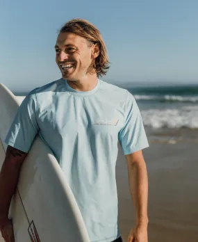 Rocket S/S Rash Shirt | Turquoise