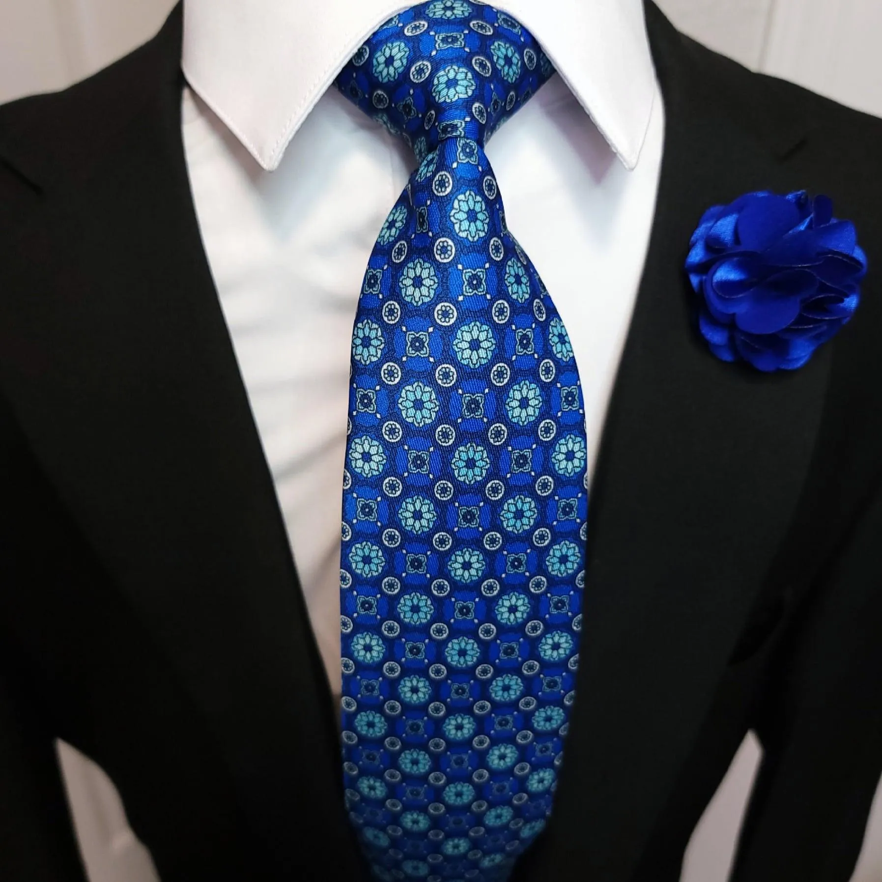 Royal Blue Ice Tie