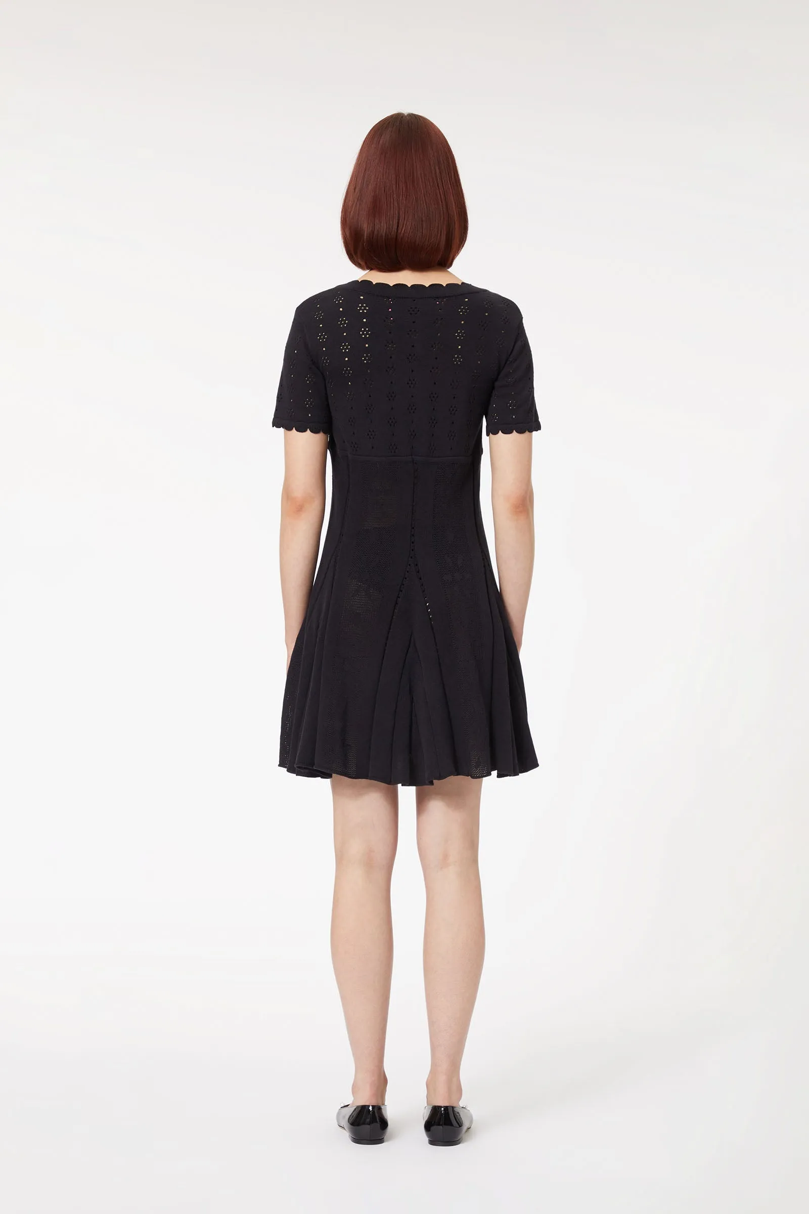 SPINNING THREADS MINI DRESS