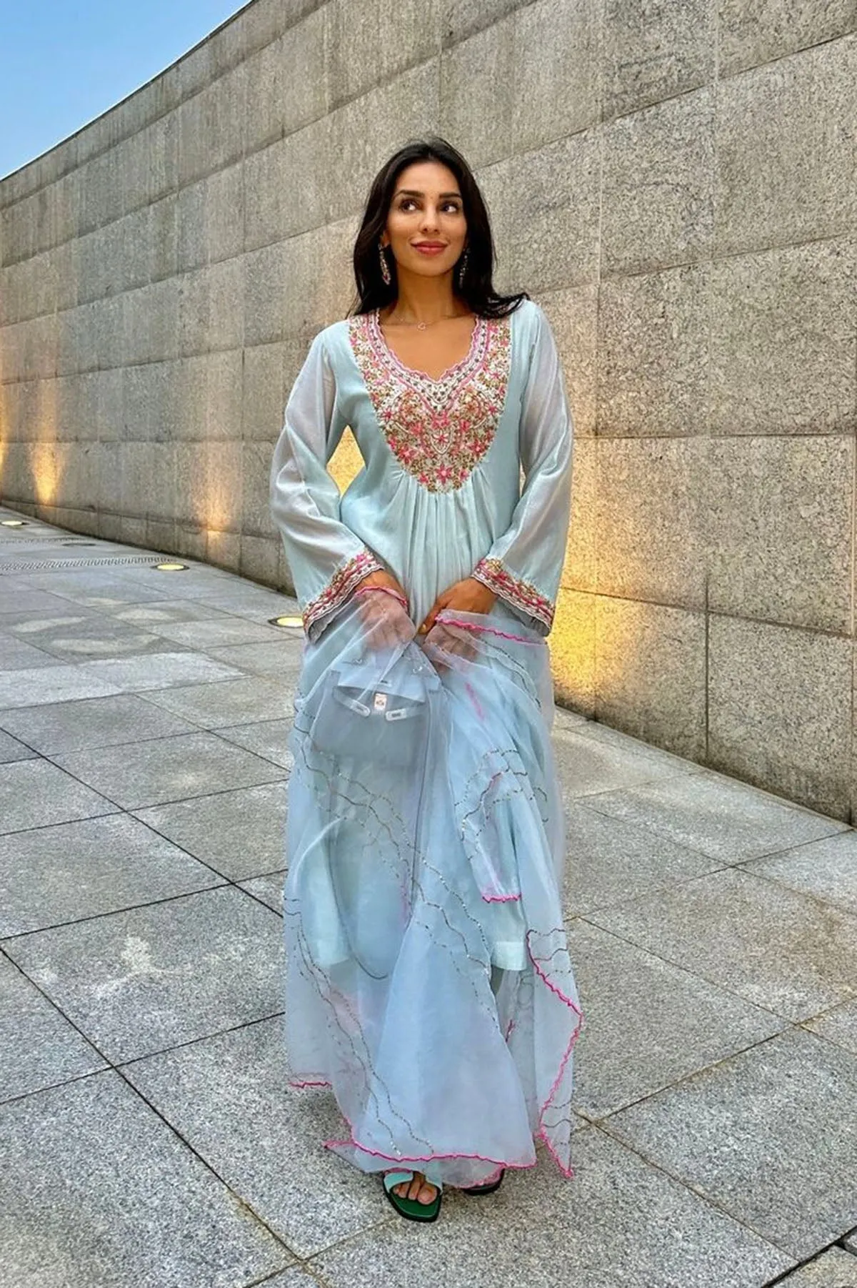 Summer in Kashmir Kurta Set