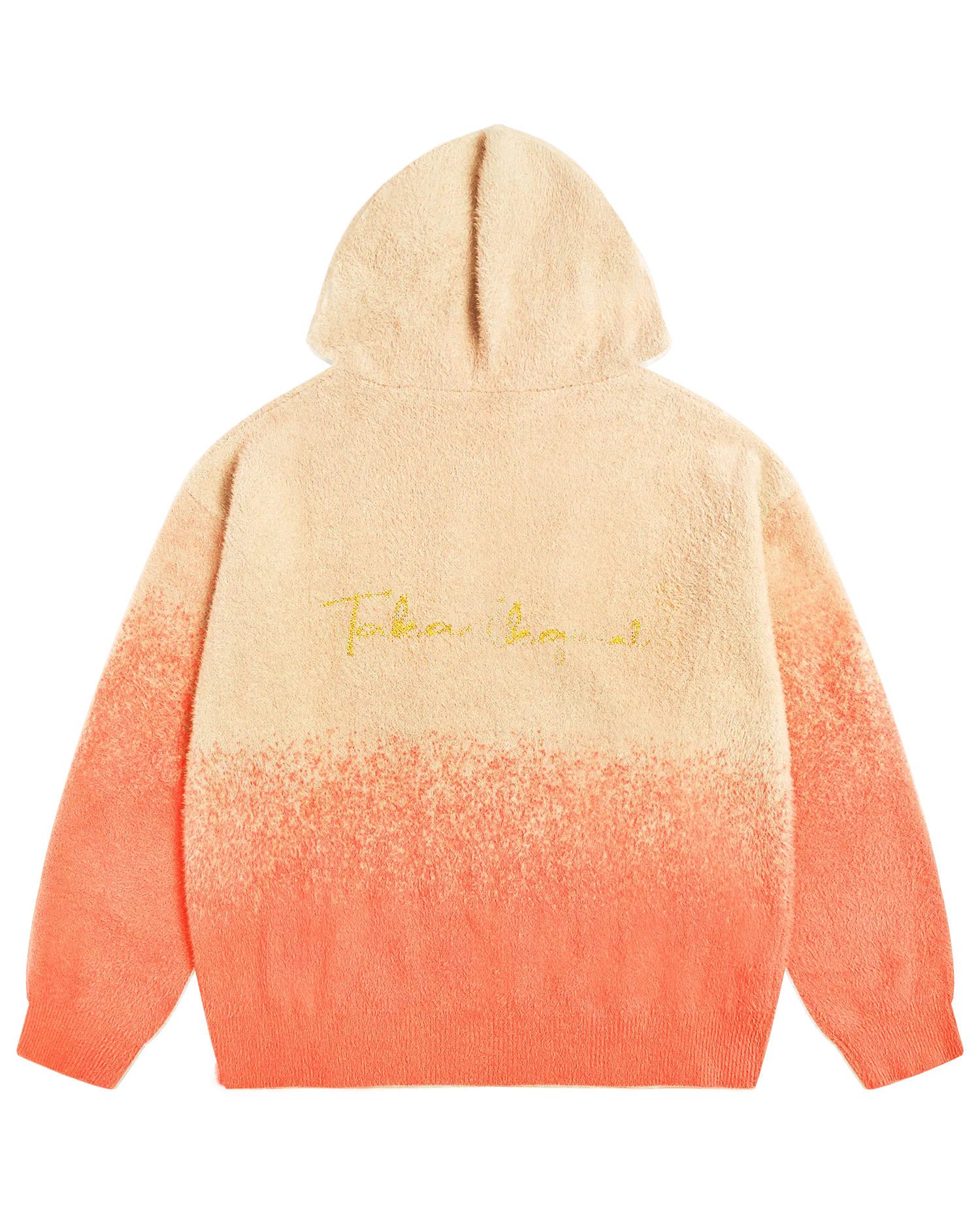 TAKA Original HOME collection sun goes down knit hoodie