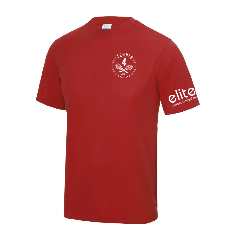 Tennis 4 All Cool Wicking Junior Tee