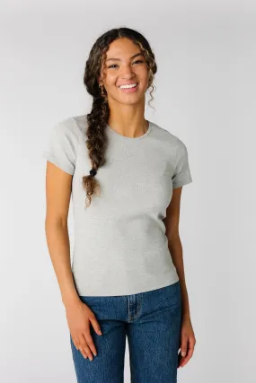 The Reese Top - Heather Grey