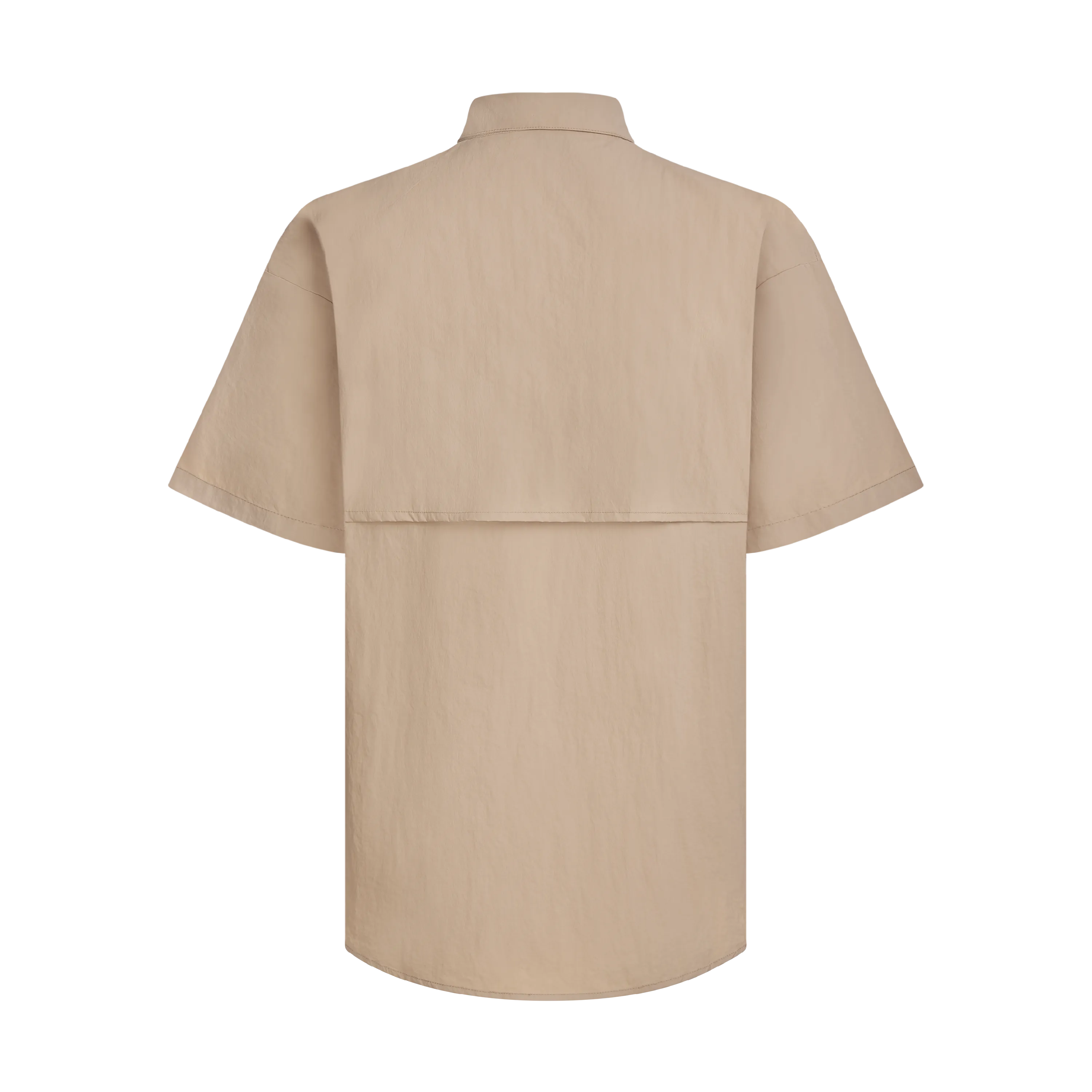THE SPF BAHAMIANO SHIRT SHORT SLEEVE -TAUPE