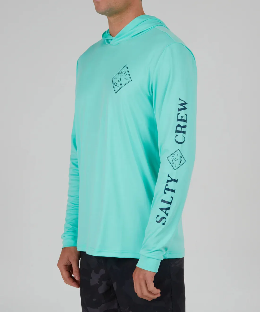 Tippet Hood Sunshirt Sea Foam