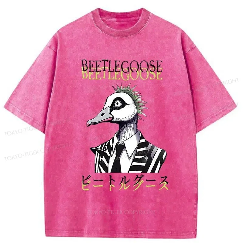 Tokyo-Tiger Beetle Goose Japan Washed T-Shirt