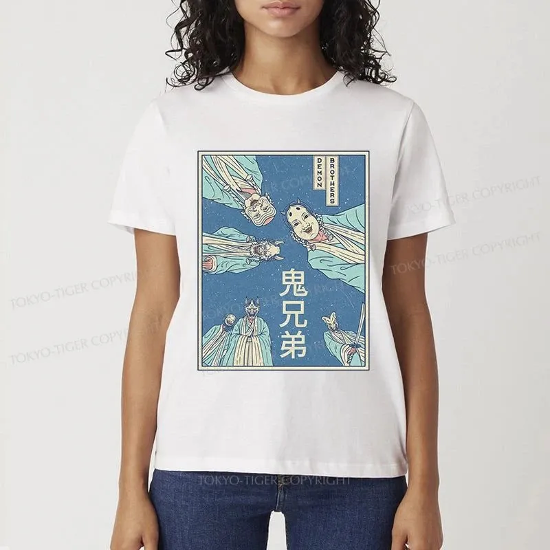 Tokyo-Tiger Demon Brothers Classic T-Shirt