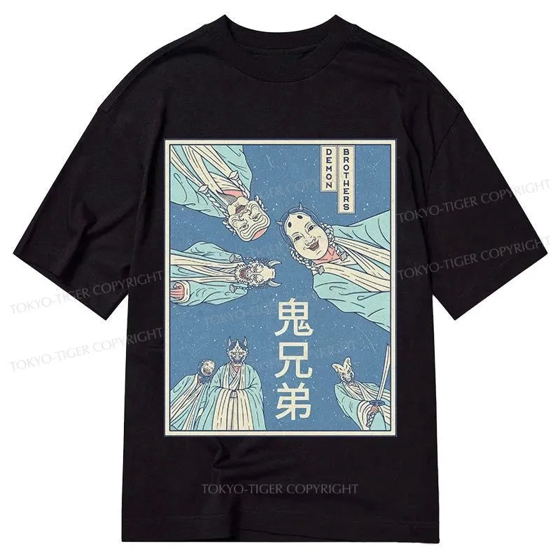 Tokyo-Tiger Demon Brothers Classic T-Shirt