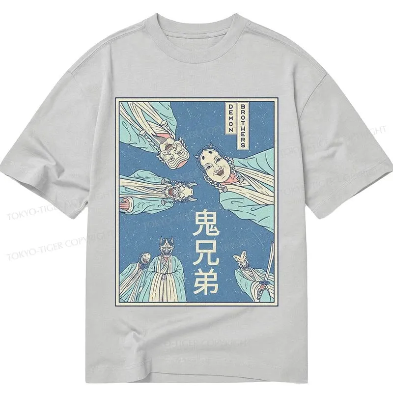 Tokyo-Tiger Demon Brothers Classic T-Shirt