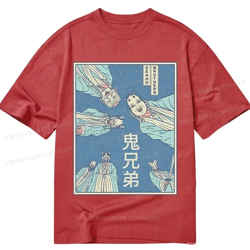 Tokyo-Tiger Demon Brothers Classic T-Shirt