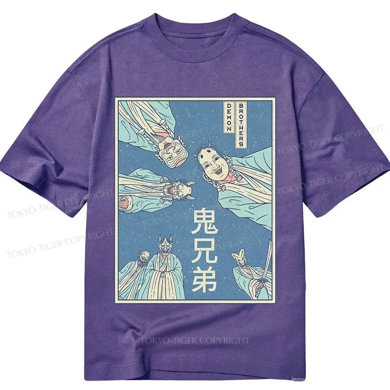 Tokyo-Tiger Demon Brothers Classic T-Shirt