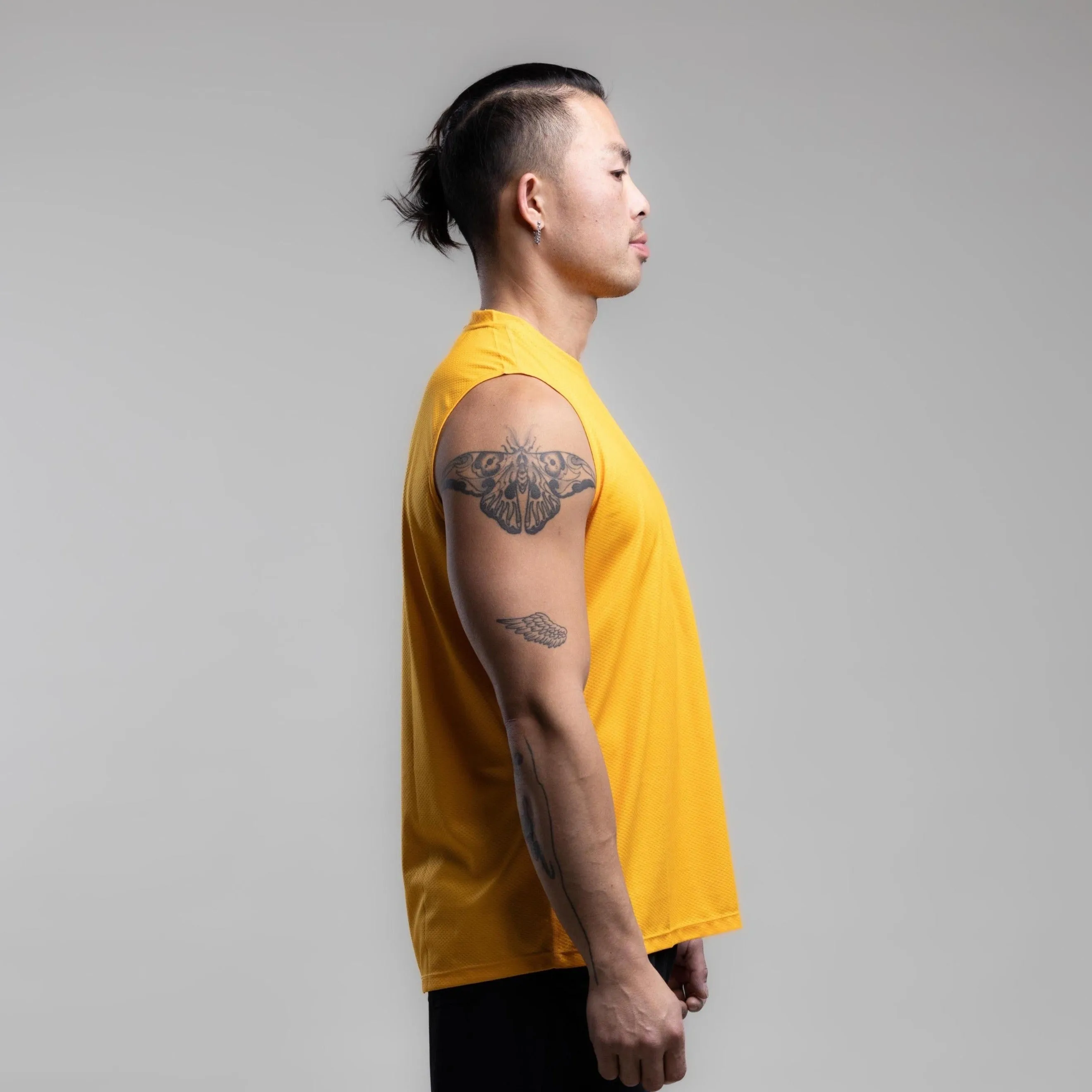 Vertical Tech Tank - Men's GOLD