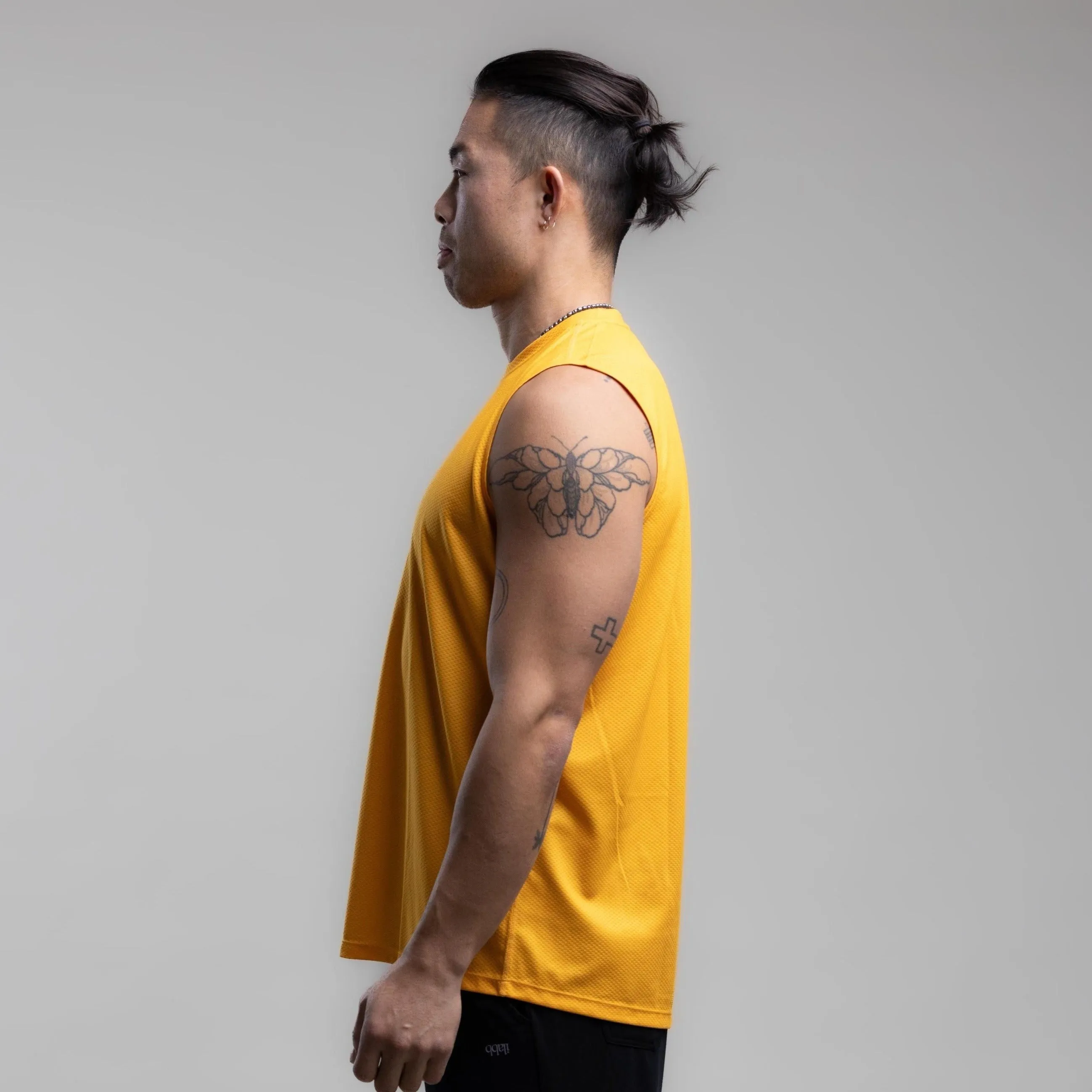 Vertical Tech Tank - Men's GOLD