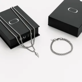 Wing Gift Set (Silver)