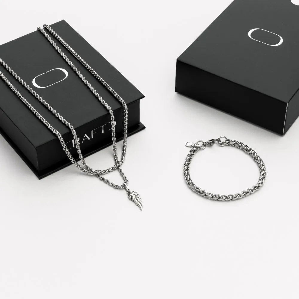 Wing Gift Set (Silver)