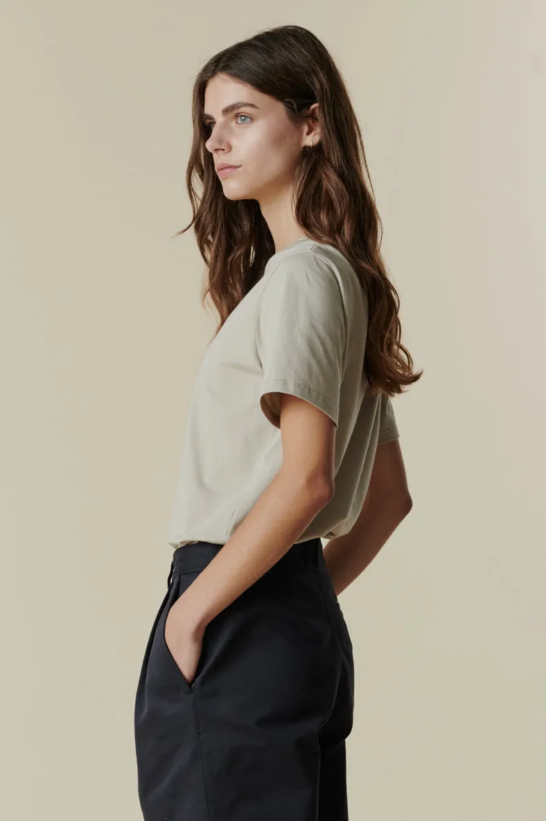 Women's Short Sleeve T Shirt - Stone